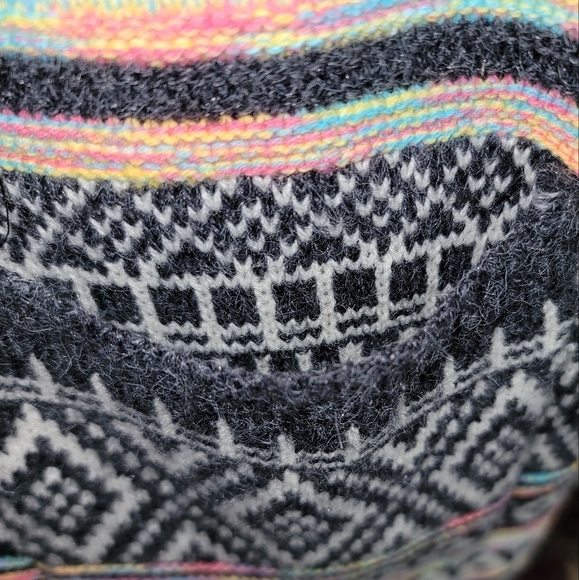 Monteau Multicolor Patterned Cardigan - Picture 3 of 11